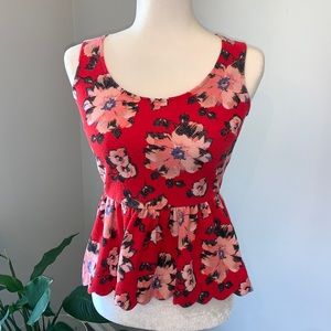 Anthropologie Peplum top